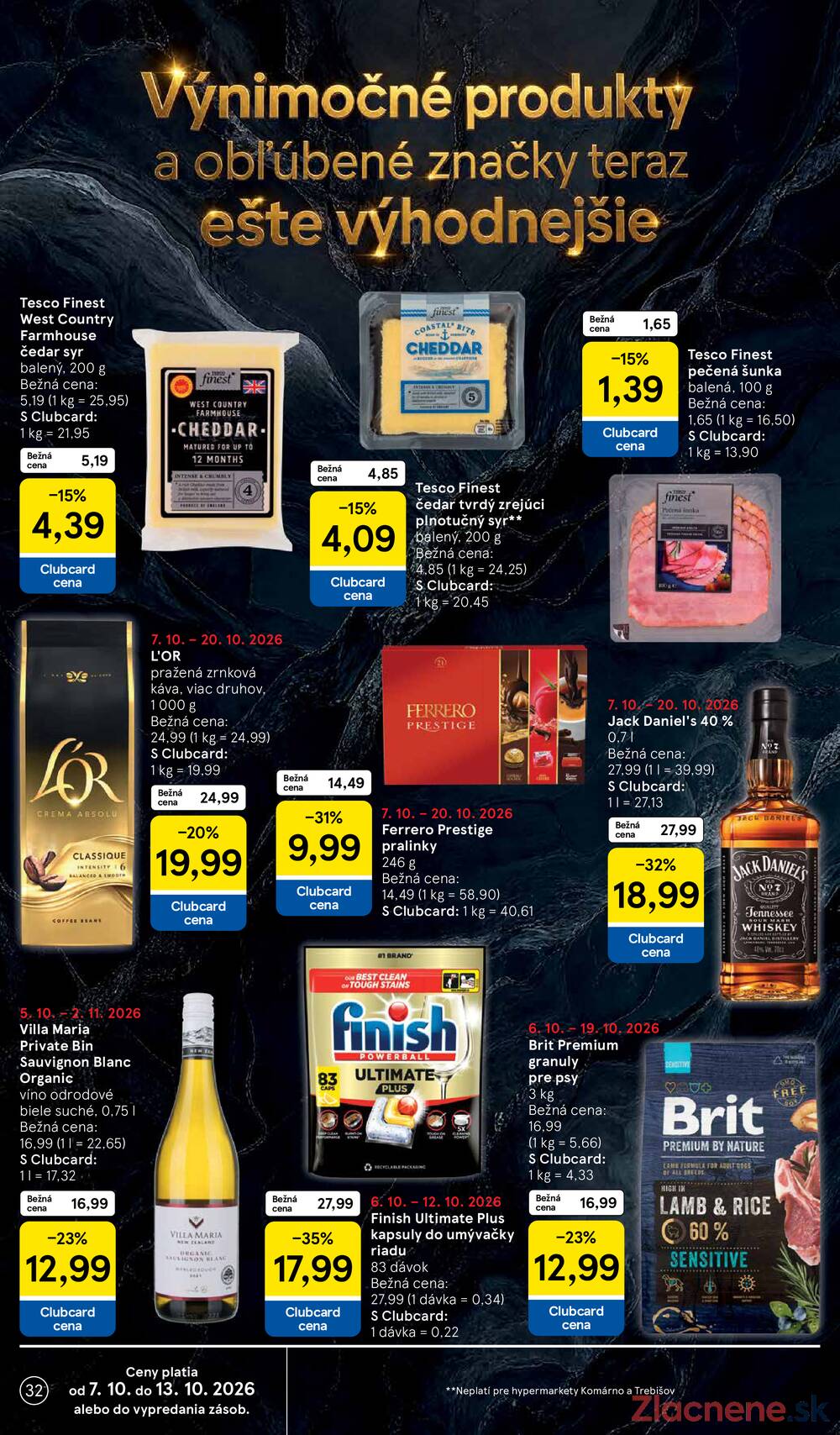 Tesco hypermarkety 7.10. - 13.10.