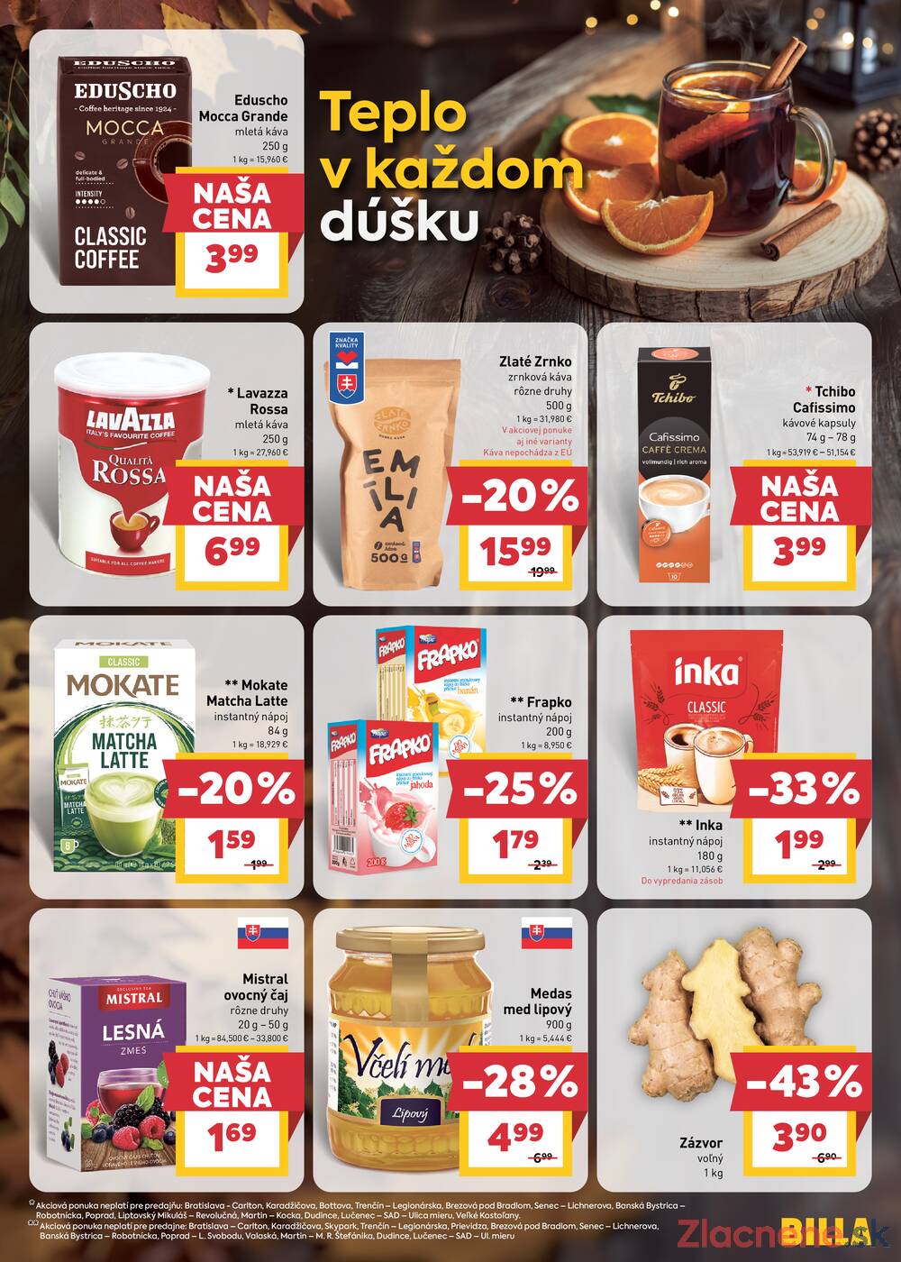 BILLA od 7.10. do 13.10.2026
