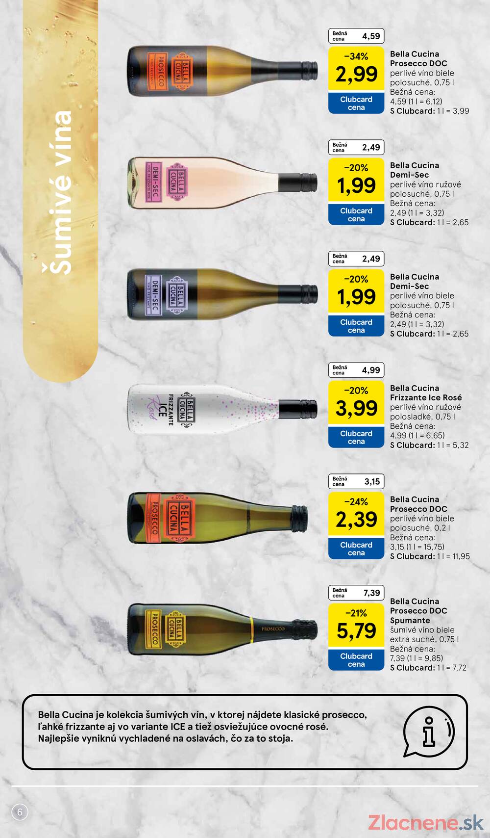 Tesco hypermarkety katalog Víno