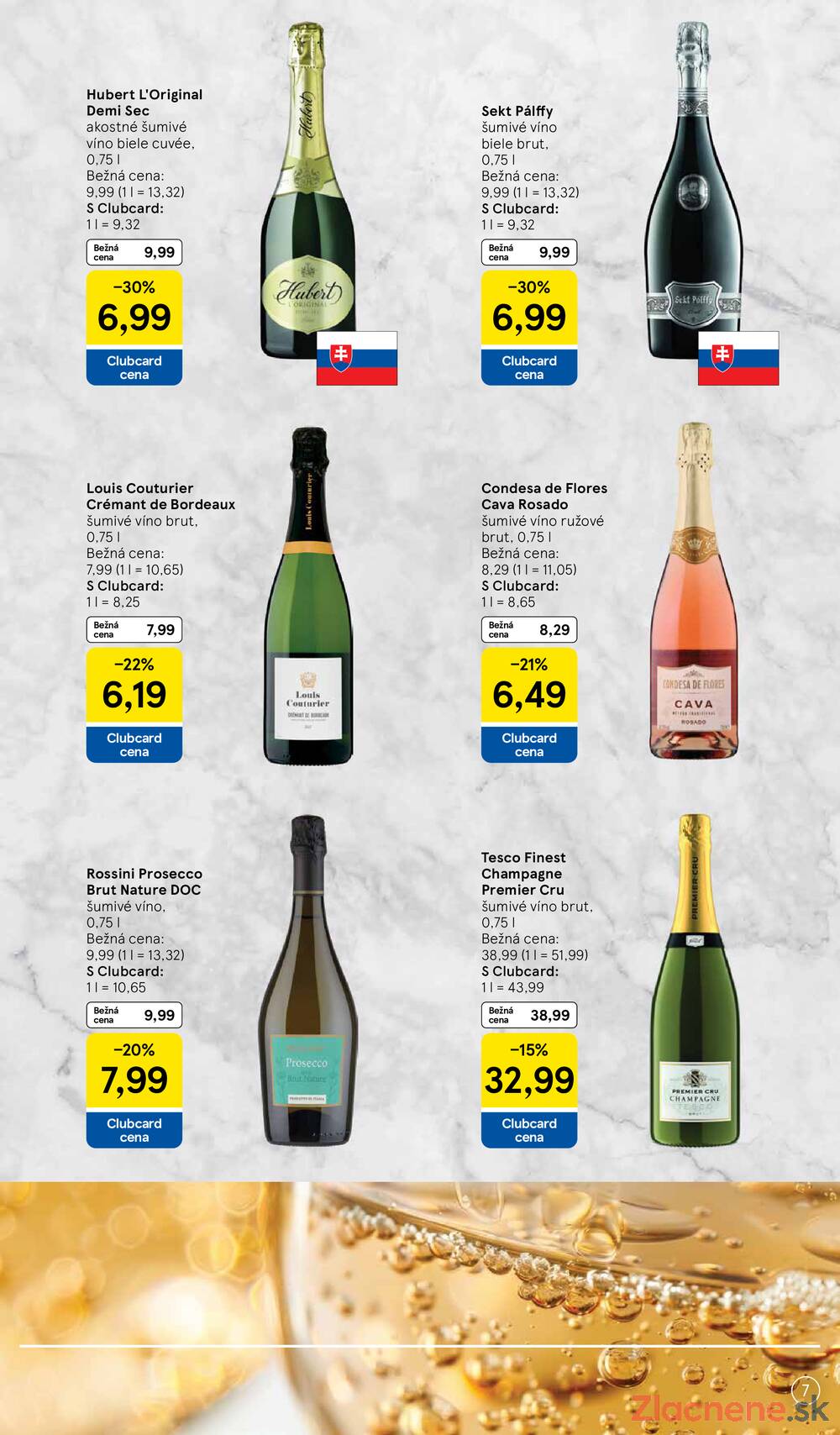 Tesco hypermarkety katalog Víno