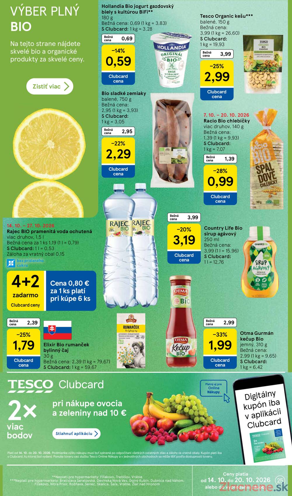 Leták Tesco - Tesco hypermarkety 14.10. - 20.10. - strana 25 Leták Tesco - Tesco hypermarkety 14.10. - 20.10. - strana 25