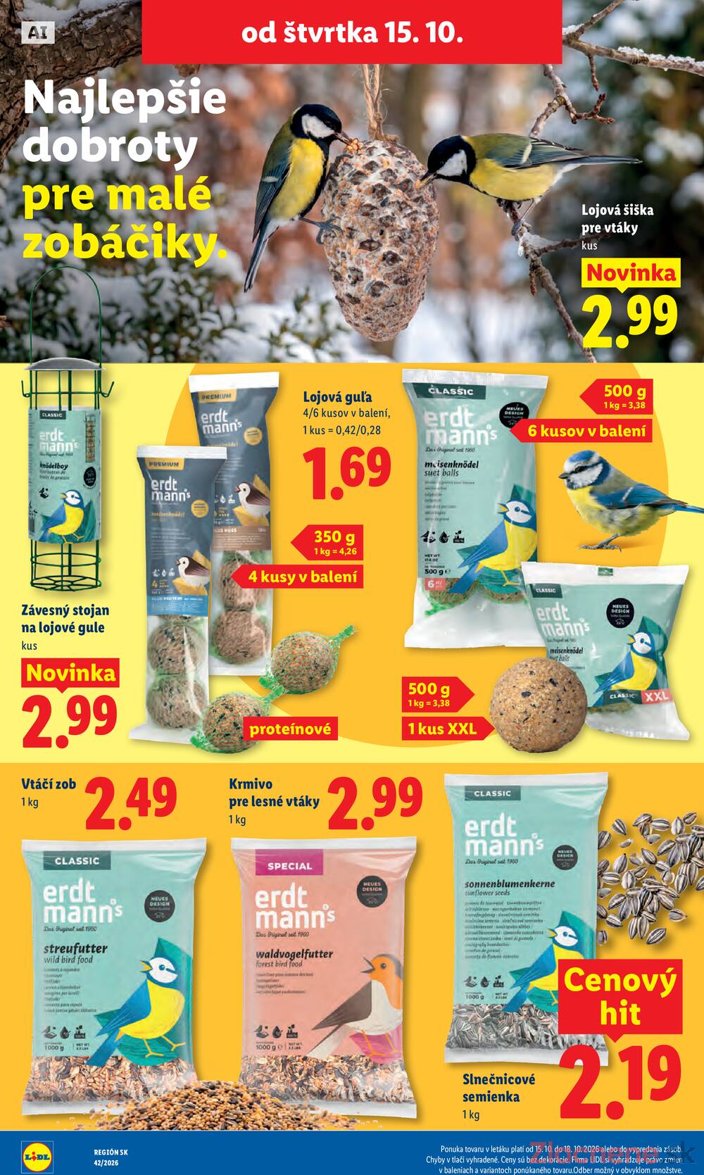 Lidl 12.10. - 18.10.