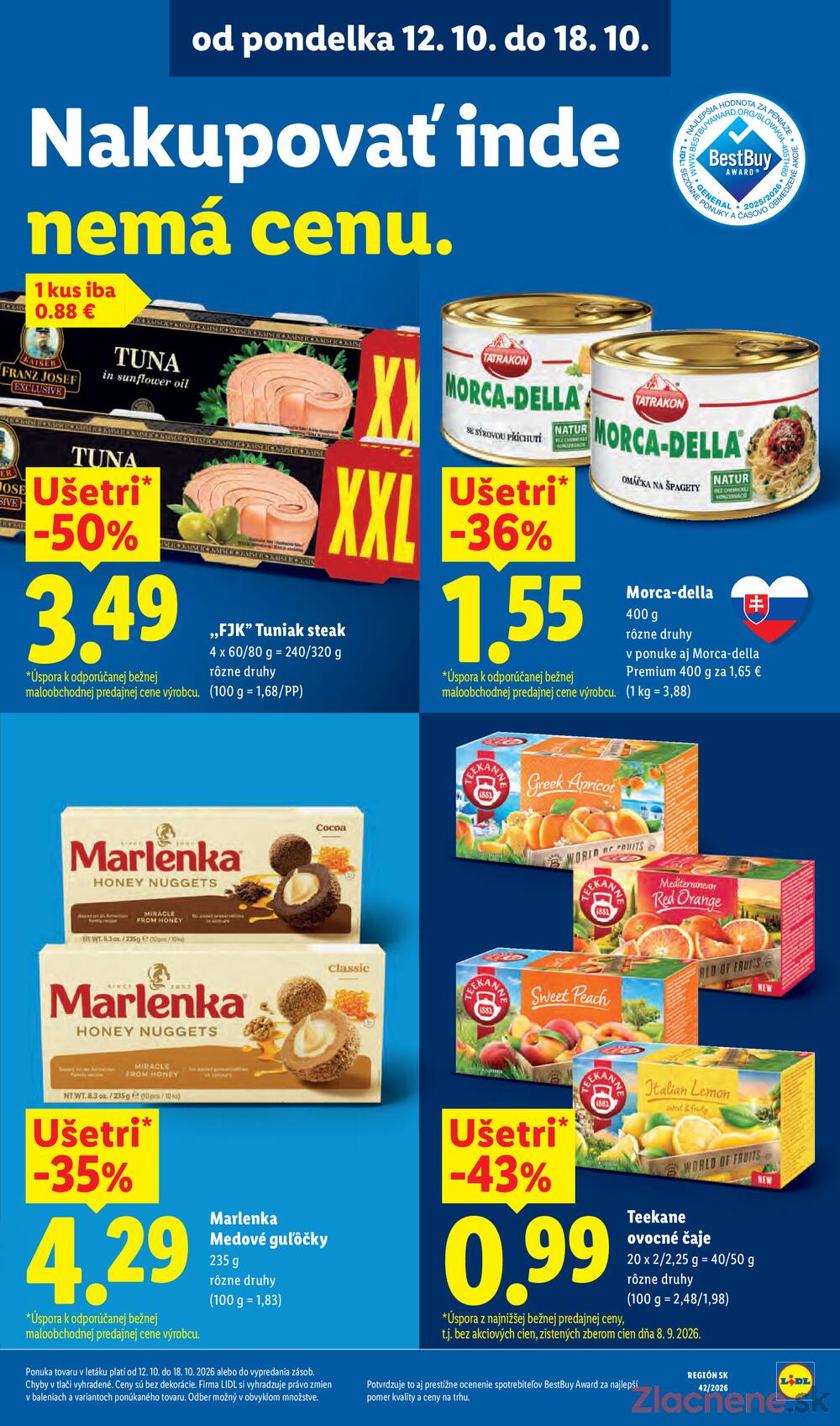 Lidl 12.10. - 18.10.