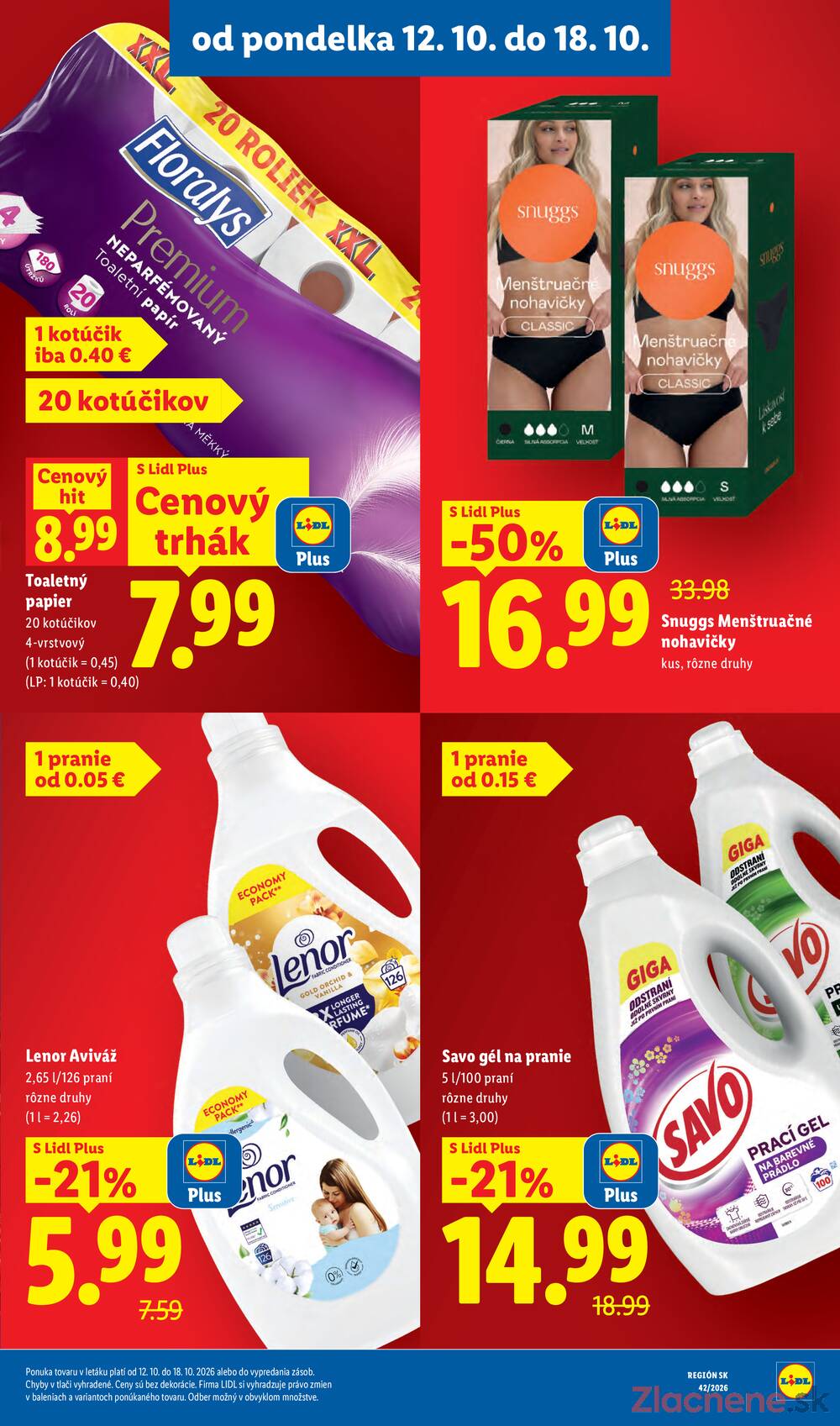 Lidl 12.10. - 18.10.