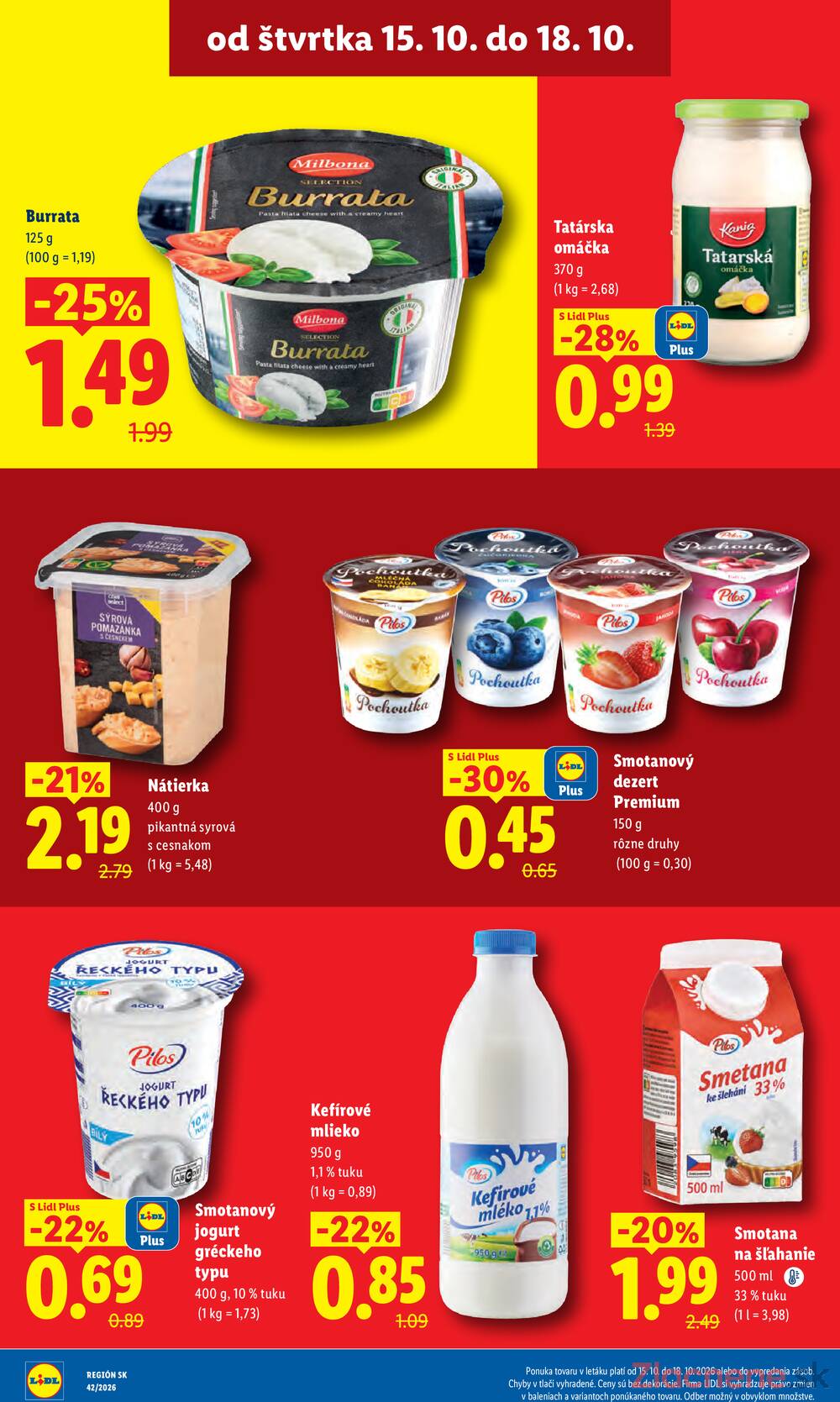 Lidl 12.10. - 18.10.