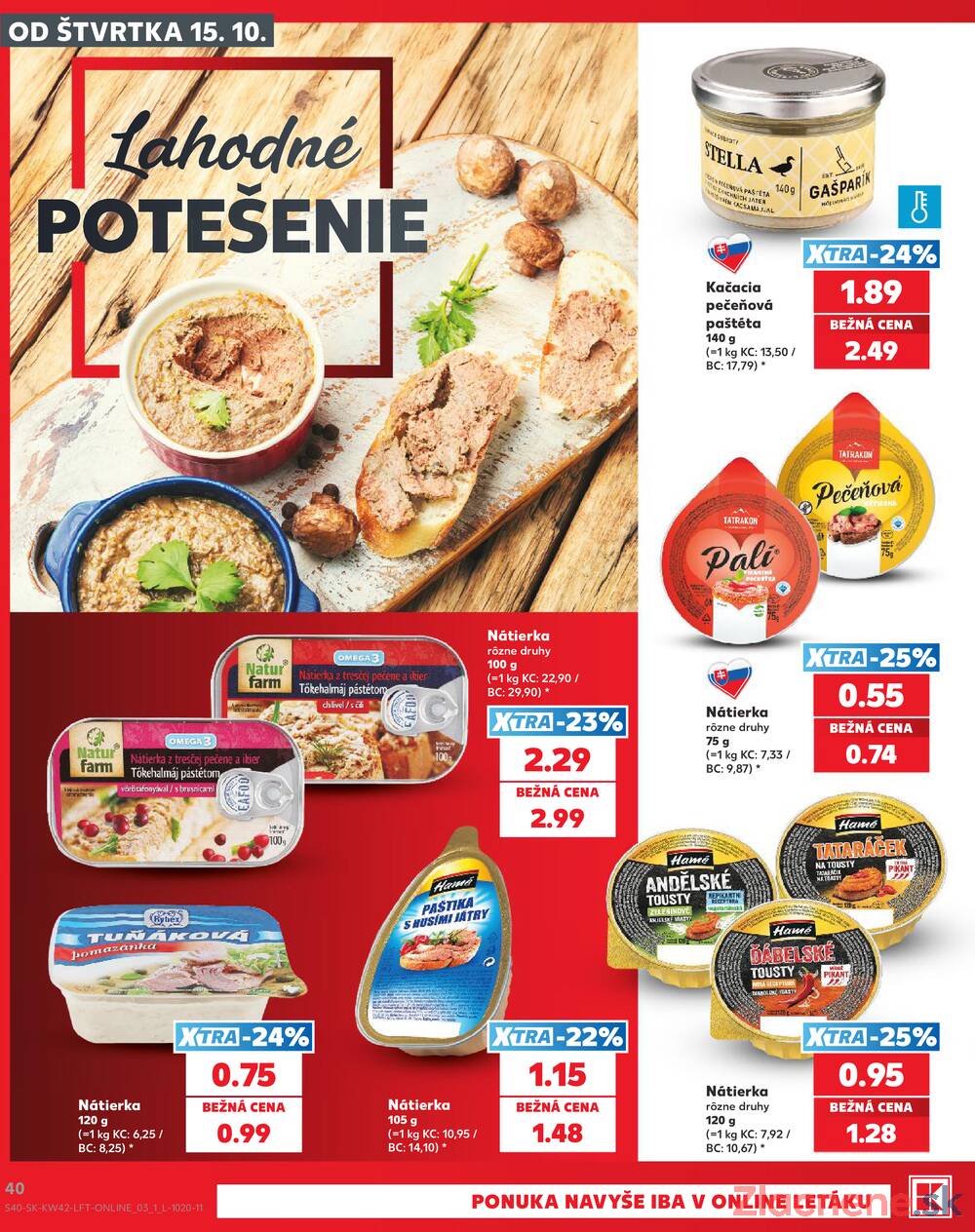 Kaufland 15.10. - 21.10. - Kaufland Brezno