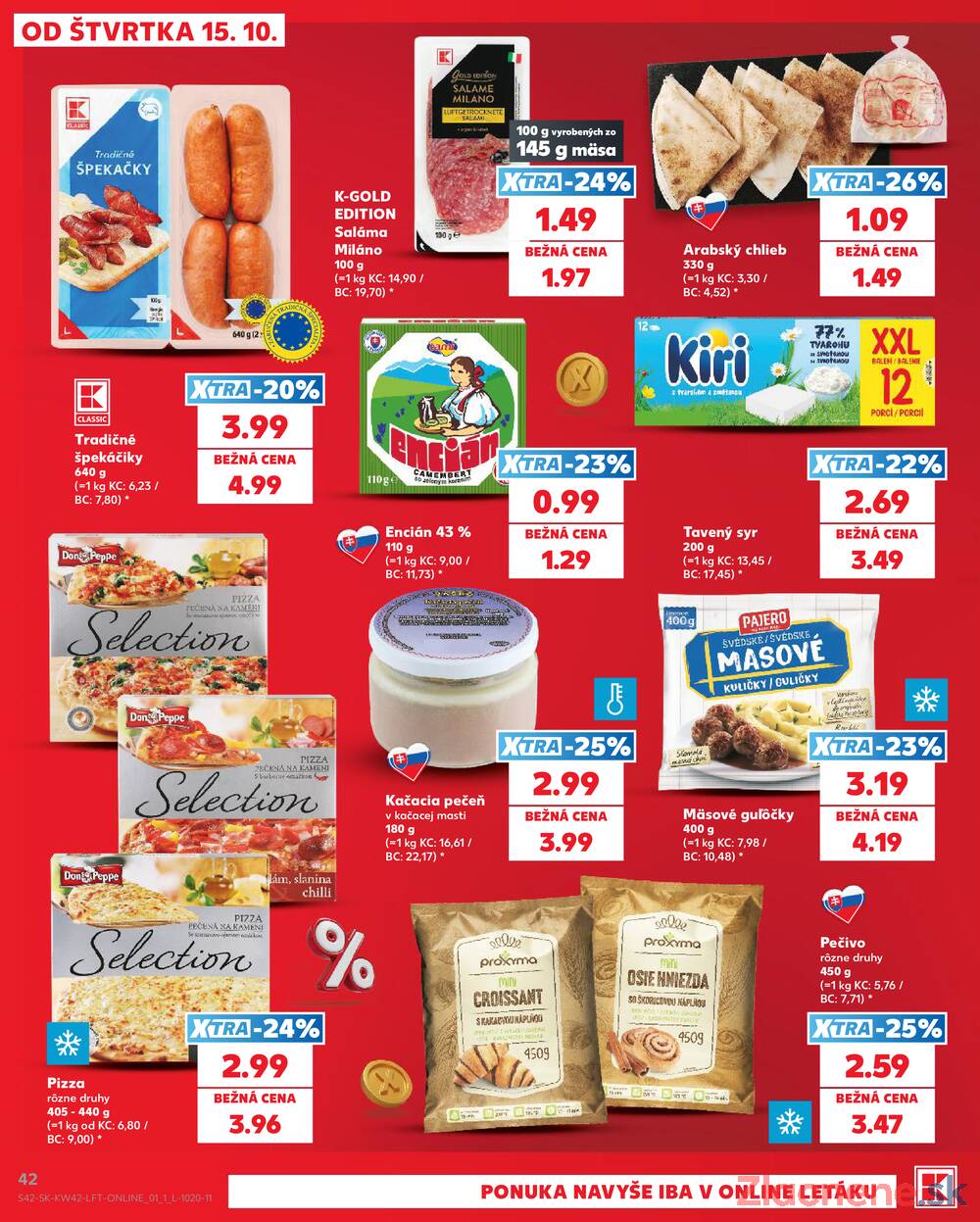 Kaufland 15.10. - 21.10. - Kaufland Brezno
