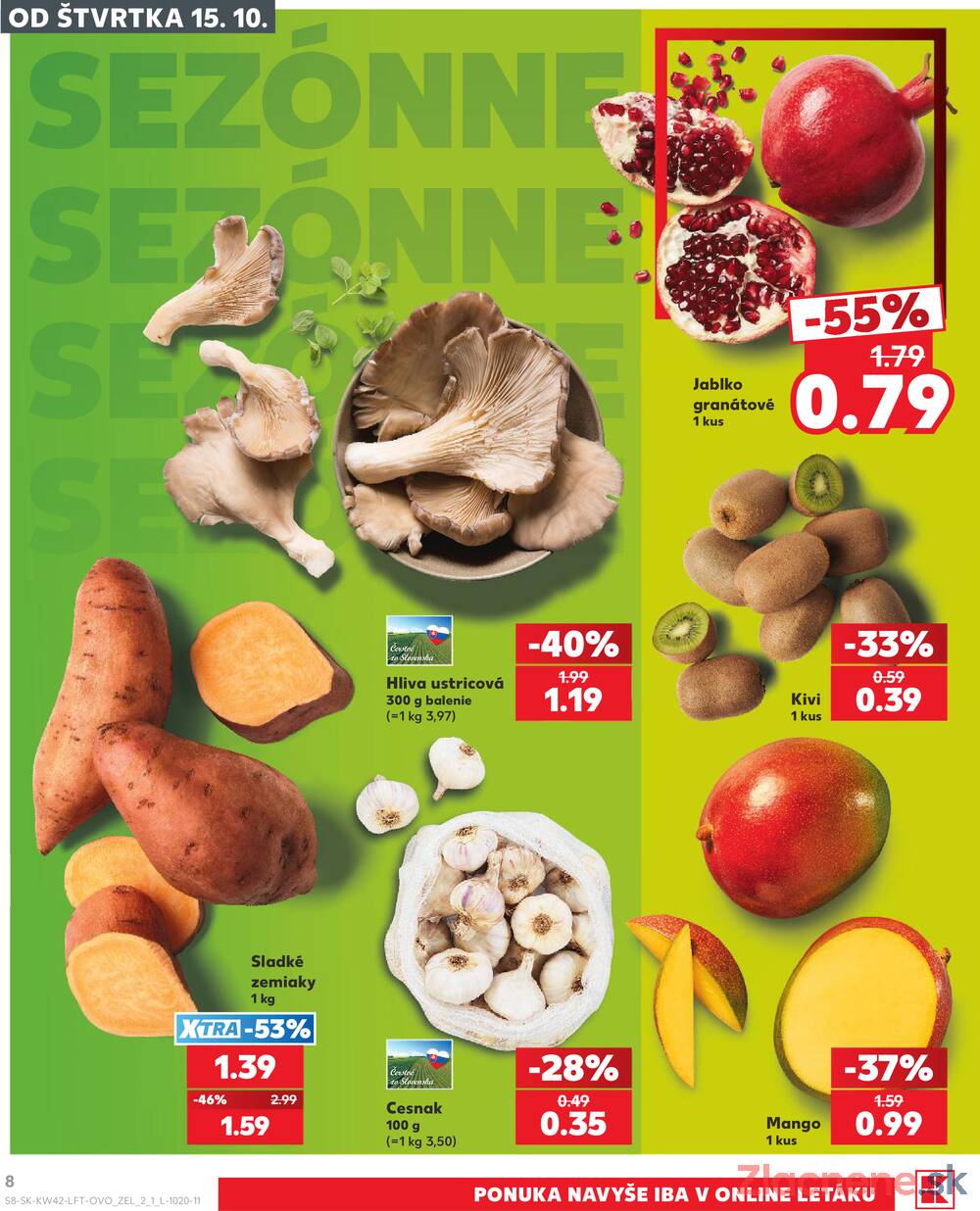 Leták Kaufland - Kaufland 15.10. - 21.10. - Kaufland Michalovce - strana 8 Leták Kaufland - Kaufland 15.10. - 21.10. - Kaufland Michalovce - strana 8