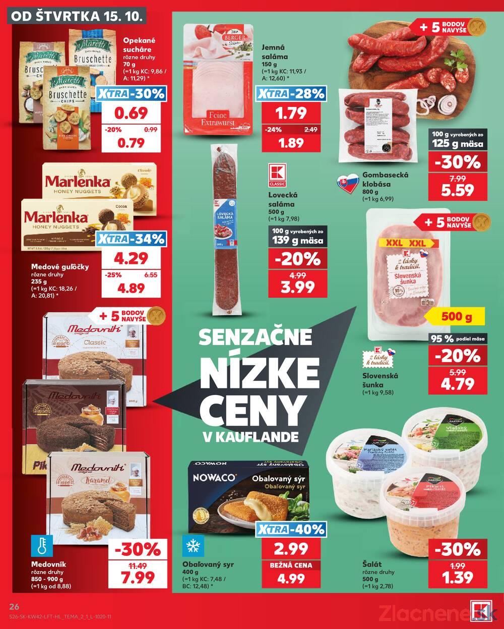 Kaufland 15.10. - 21.10. - Kaufland Spišská Nová Ves