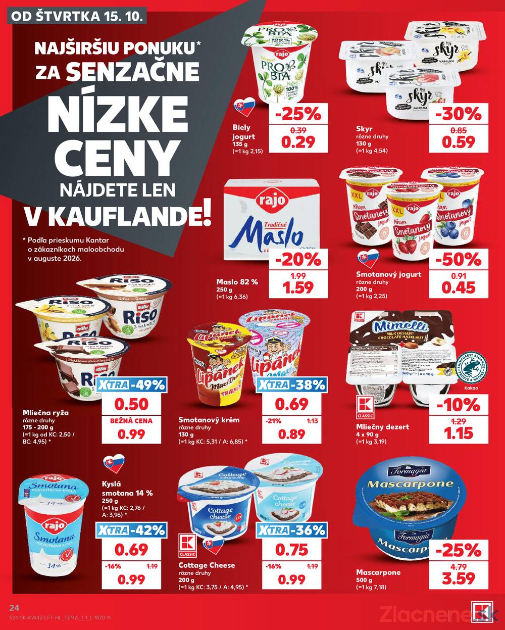 Leták Kaufland - Kaufland 15.10. - 21.10. - Kaufland Vranov nad Topľou - strana 24 Leták Kaufland - Kaufland 15.10. - 21.10. - Kaufland Vranov nad Topľou - strana 24