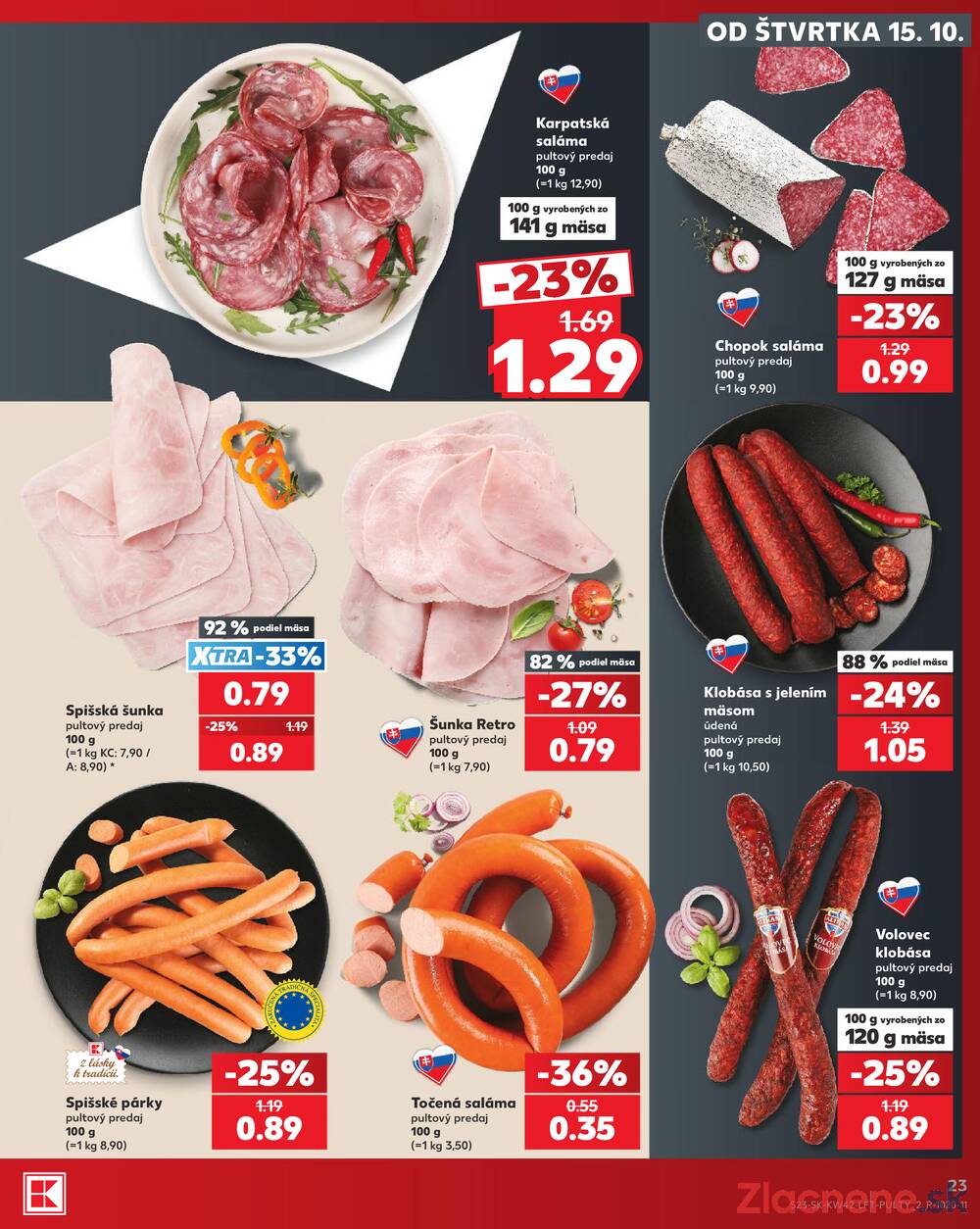 Kaufland 15.10. - 21.10. - Kaufland Bardejov