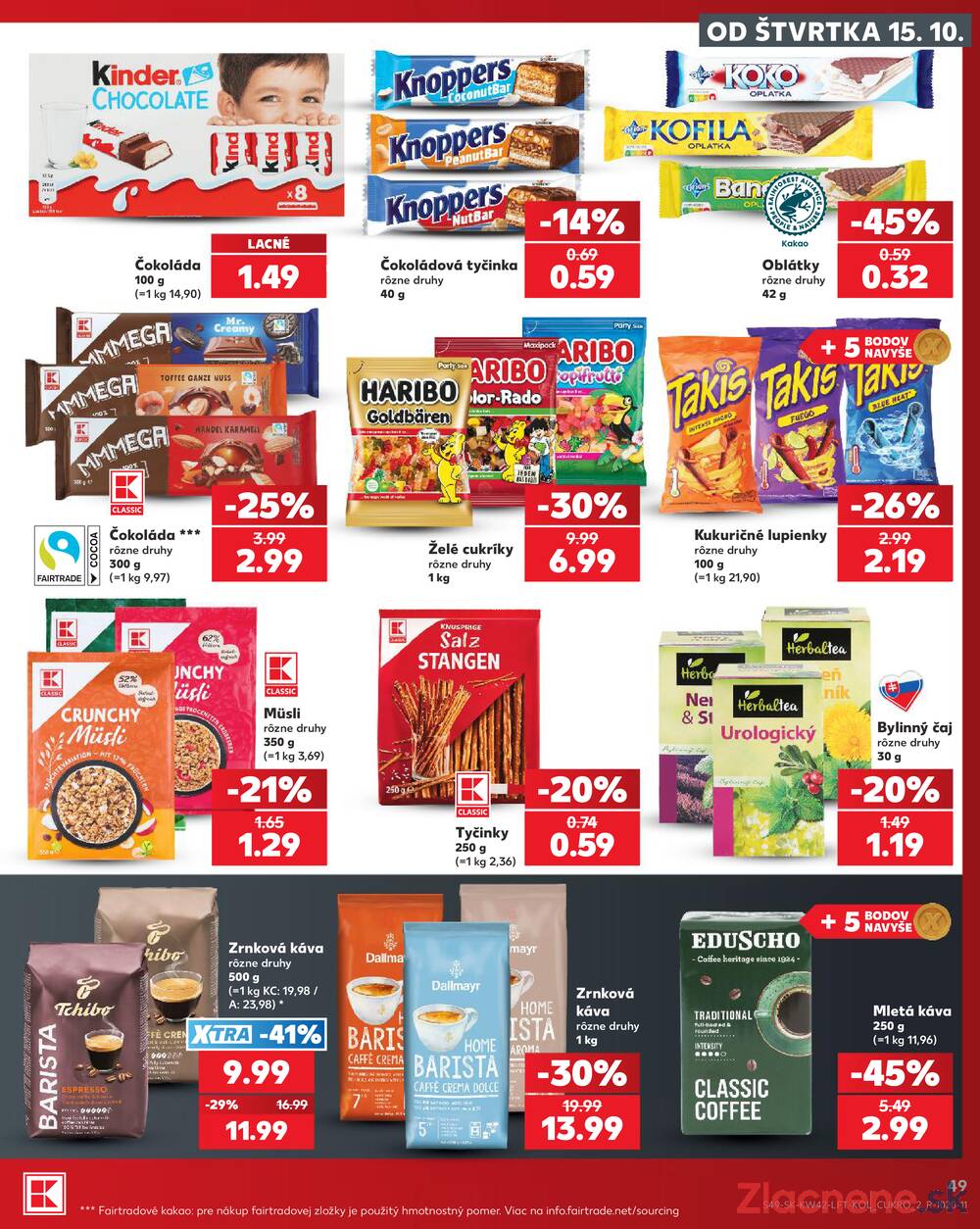 Kaufland 15.10. - 21.10. - Kaufland Bardejov