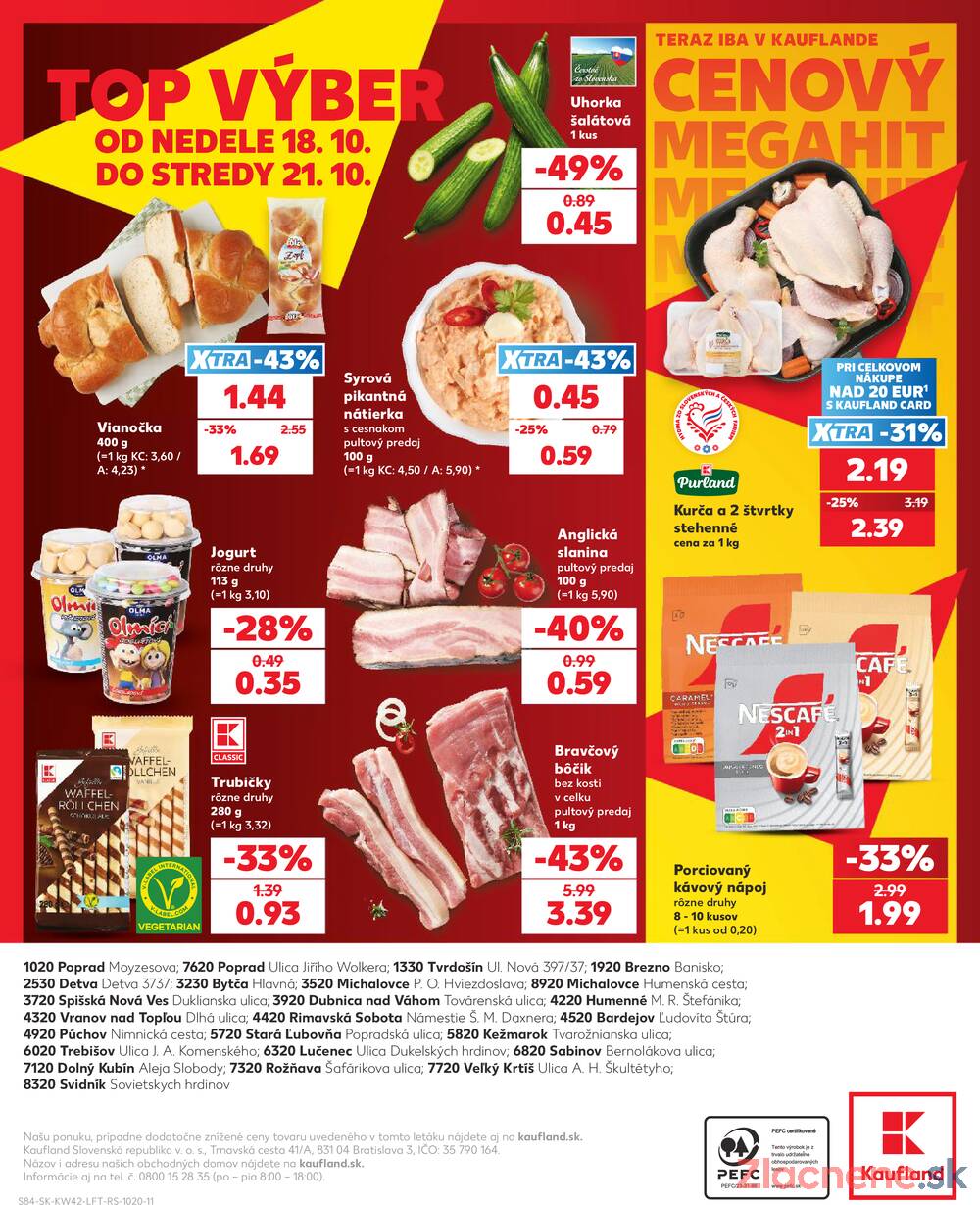 Kaufland 15.10. - 21.10. - Kaufland Bardejov