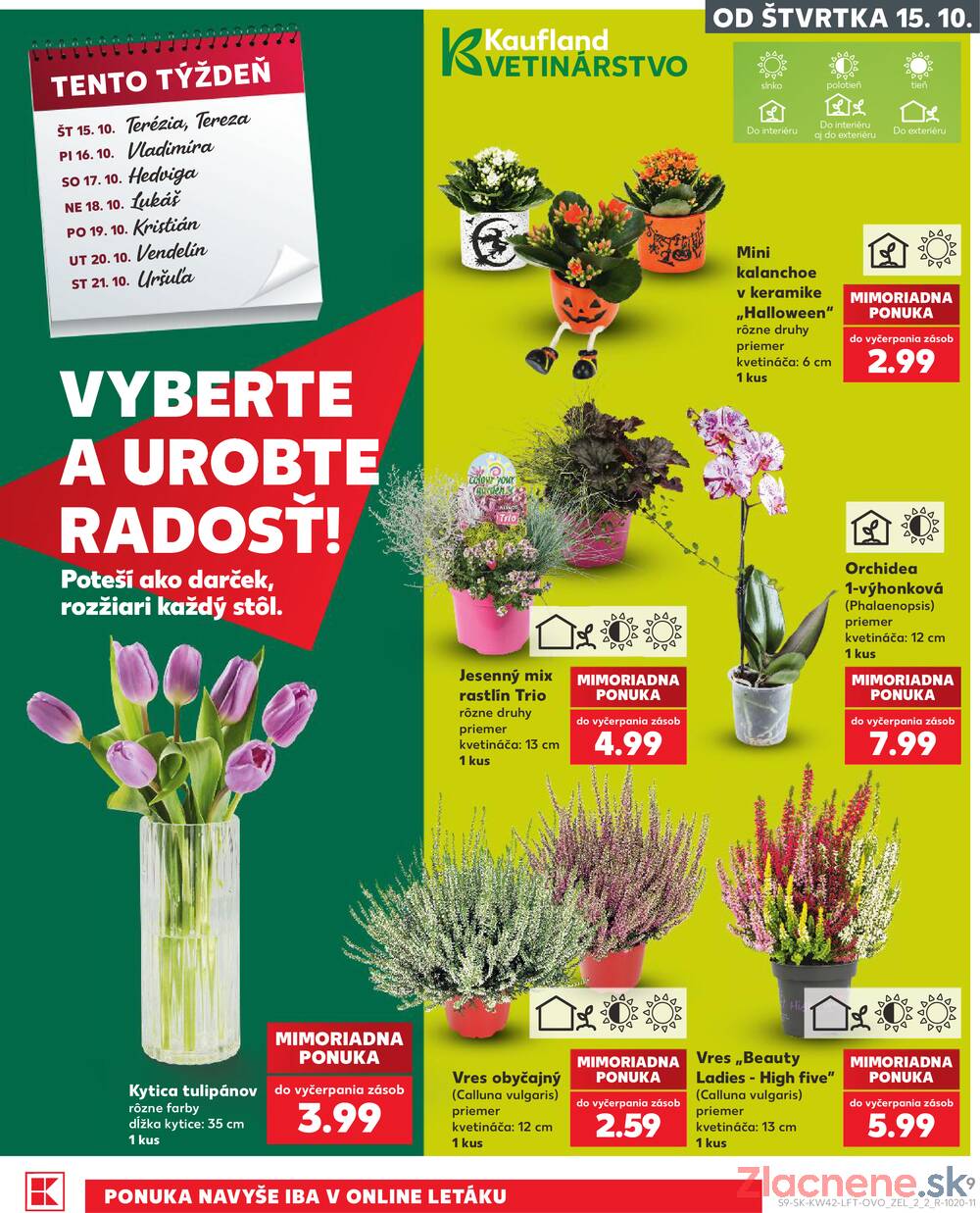 Kaufland 15.10. - 21.10. - Kaufland Poprad - Jiřího Wolkera