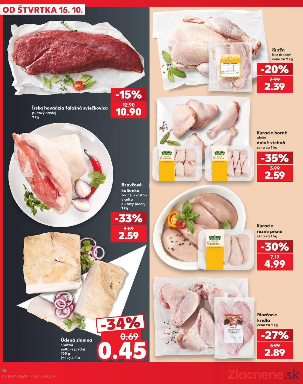 Leták Kaufland - Kaufland 15.10. - 21.10. - Kaufland Svidník - strana 16 Leták Kaufland - Kaufland 15.10. - 21.10. - Kaufland Svidník - strana 16