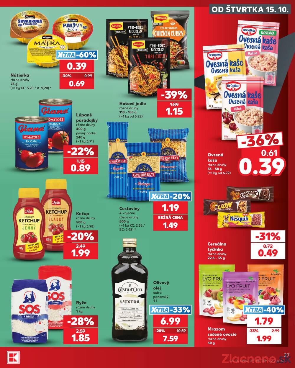 Kaufland 15.10. - 21.10. - Kaufland Svidník