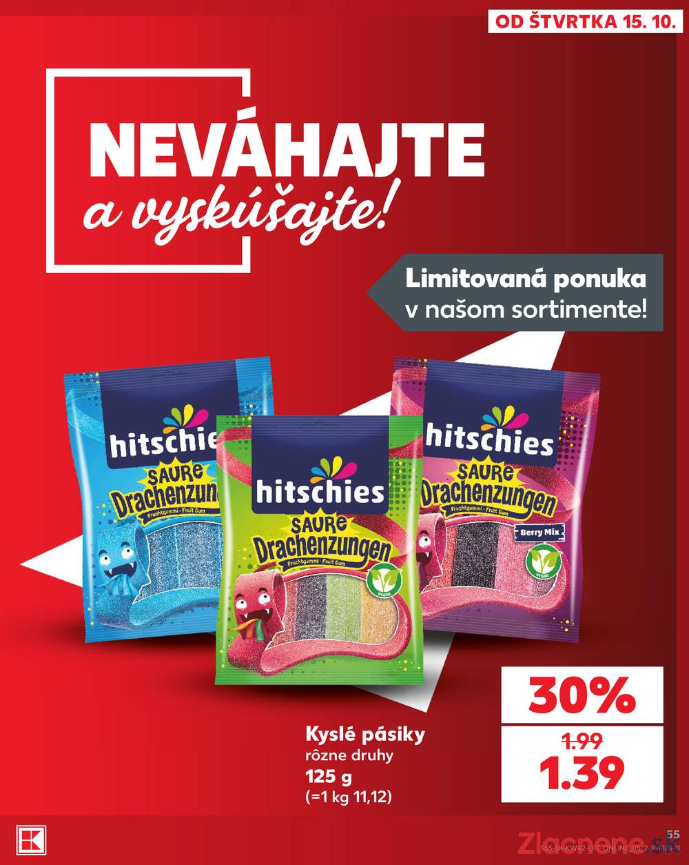 Kaufland 15.10. - 21.10. - Kaufland Bánovce nad Bebravou