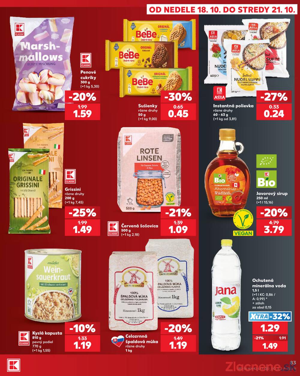 Kaufland 15.10. - 21.10. - Kaufland Bratislava - Petržalka