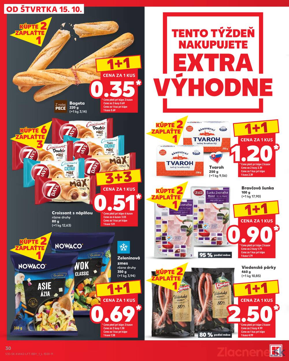 Kaufland 15.10. - 21.10. - Kaufland Trnava - Juh - Bratislavská