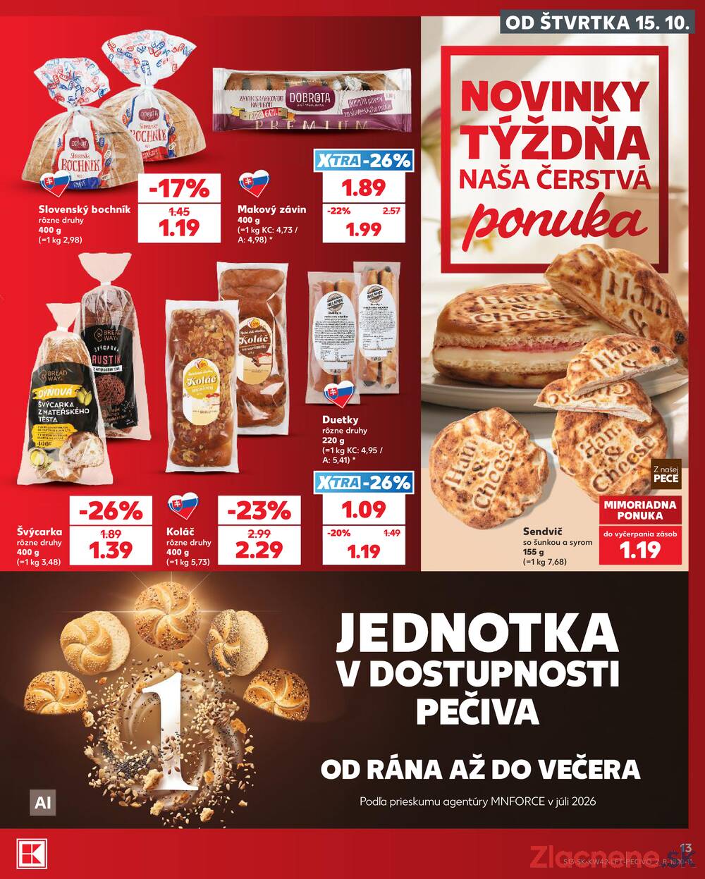 Leták Kaufland - Kaufland 15.10. - 21.10. - Kaufland Topoľčany - strana 13 Leták Kaufland - Kaufland 15.10. - 21.10. - Kaufland Topoľčany - strana 13