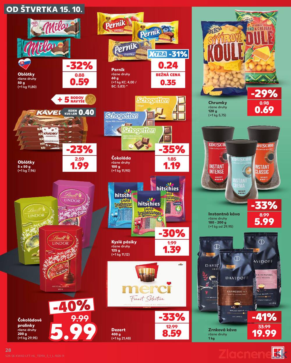 Leták Kaufland - Kaufland 15.10. - 21.10. - Kaufland Topoľčany - strana 28 Leták Kaufland - Kaufland 15.10. - 21.10. - Kaufland Topoľčany - strana 28