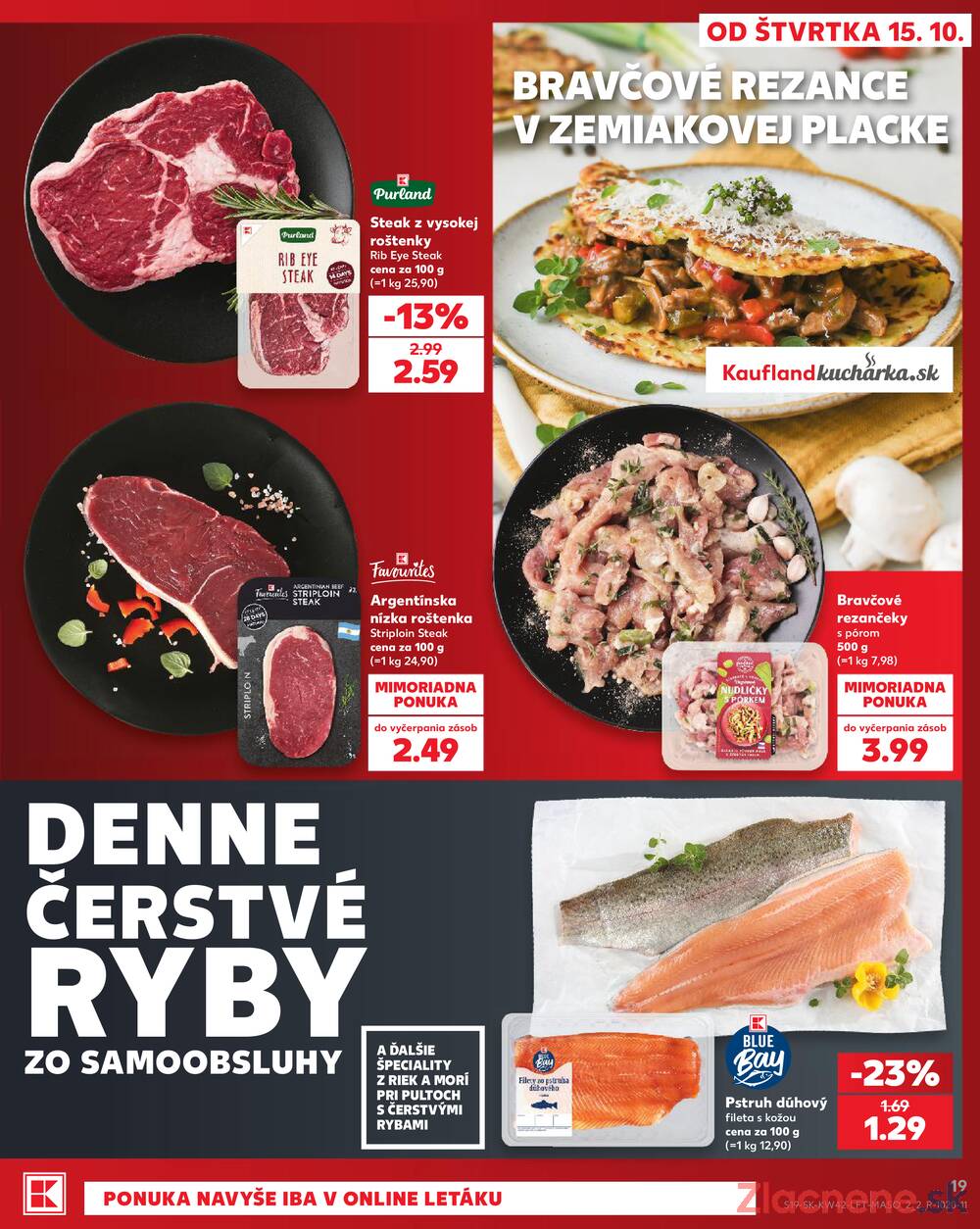 Kaufland 15.10. - 21.10. - Kaufland Liptovský Mikuláš