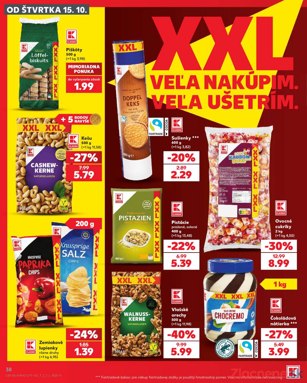 Kaufland 15.10. - 21.10. - Kaufland Prešov - Sekčov 