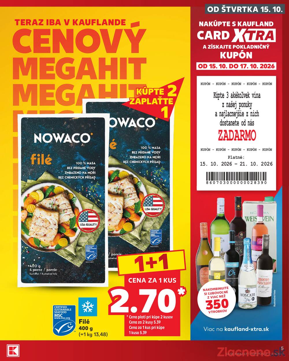 Kaufland 15.10. - 21.10. - Kaufland Žiar nad Hronom