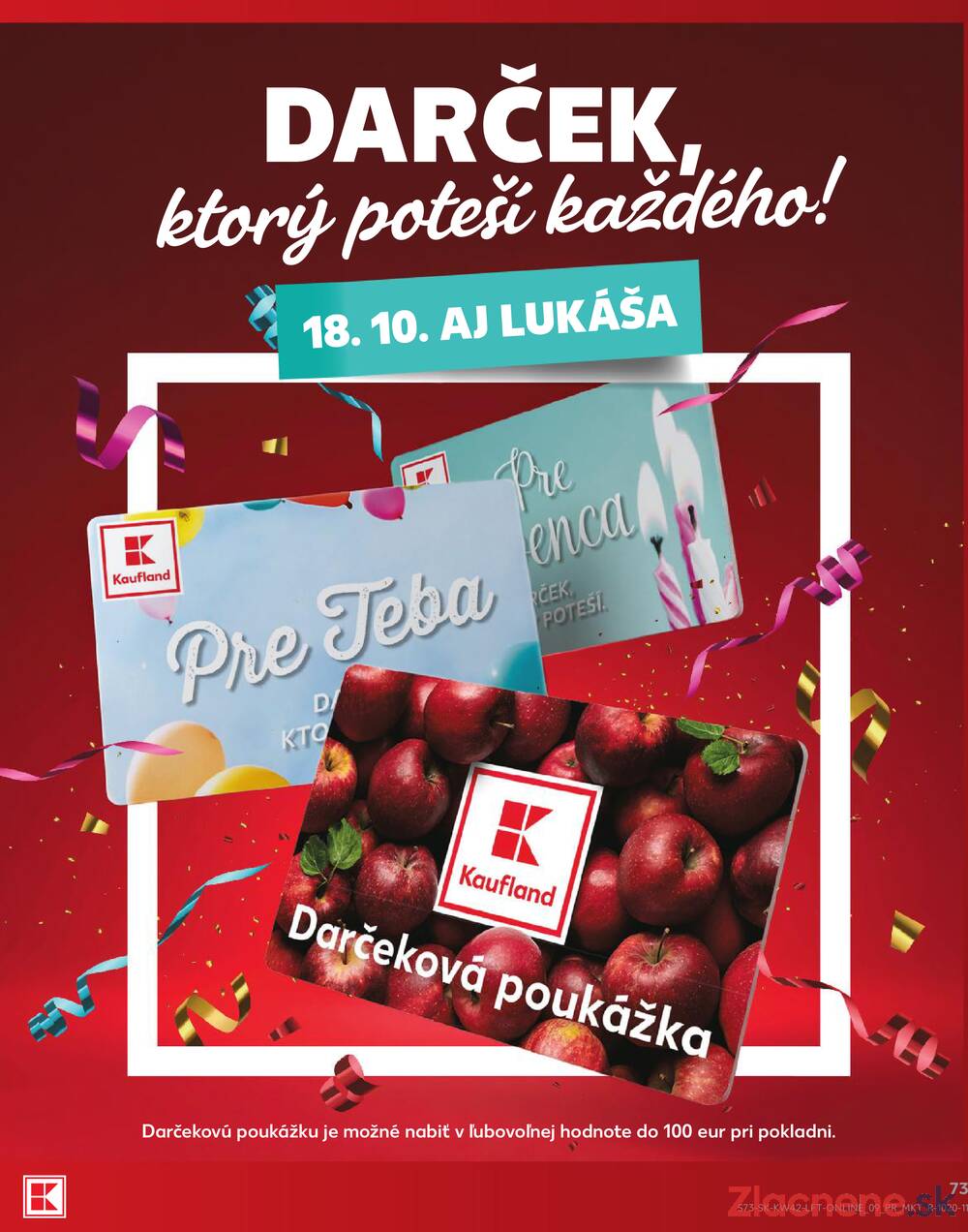 Kaufland 15.10. - 21.10. - Kaufland Košice - Nad Jazerom