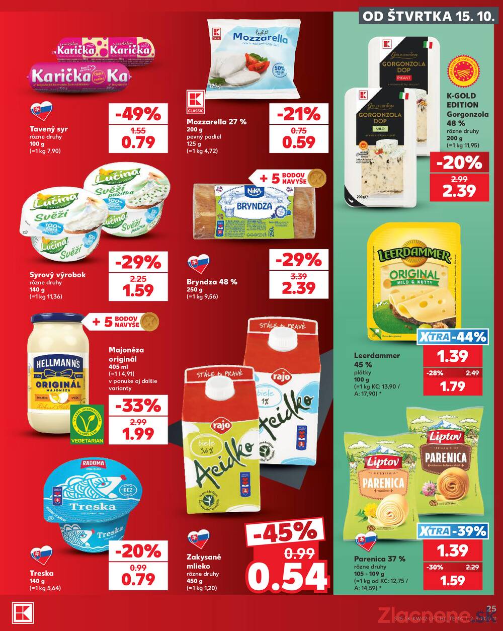 Kaufland 15.10. - 21.10. - Kaufland Žilina