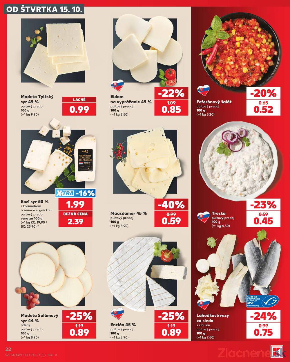 Leták Kaufland - Kaufland 15.10. - 21.10. - Kaufland Nové Zámky - strana 22 Leták Kaufland - Kaufland 15.10. - 21.10. - Kaufland Nové Zámky - strana 22