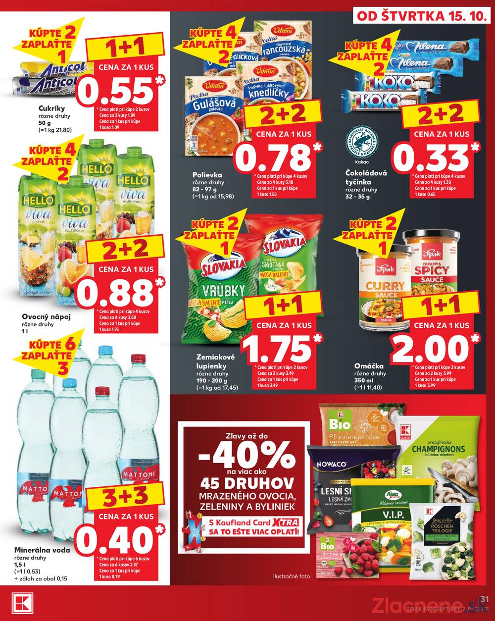 Kaufland 15.10. - 21.10. - Kaufland Nové Zámky