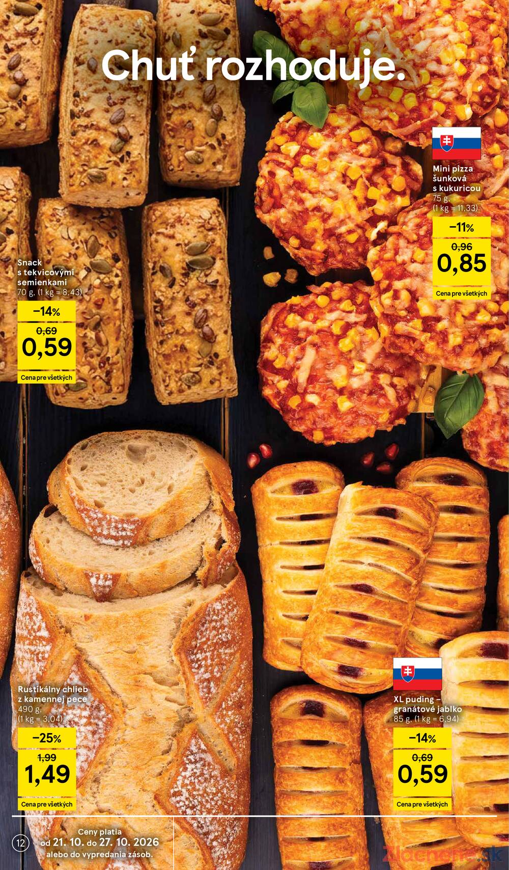 Tesco supermarkety od 21.10. do 27.10.2026