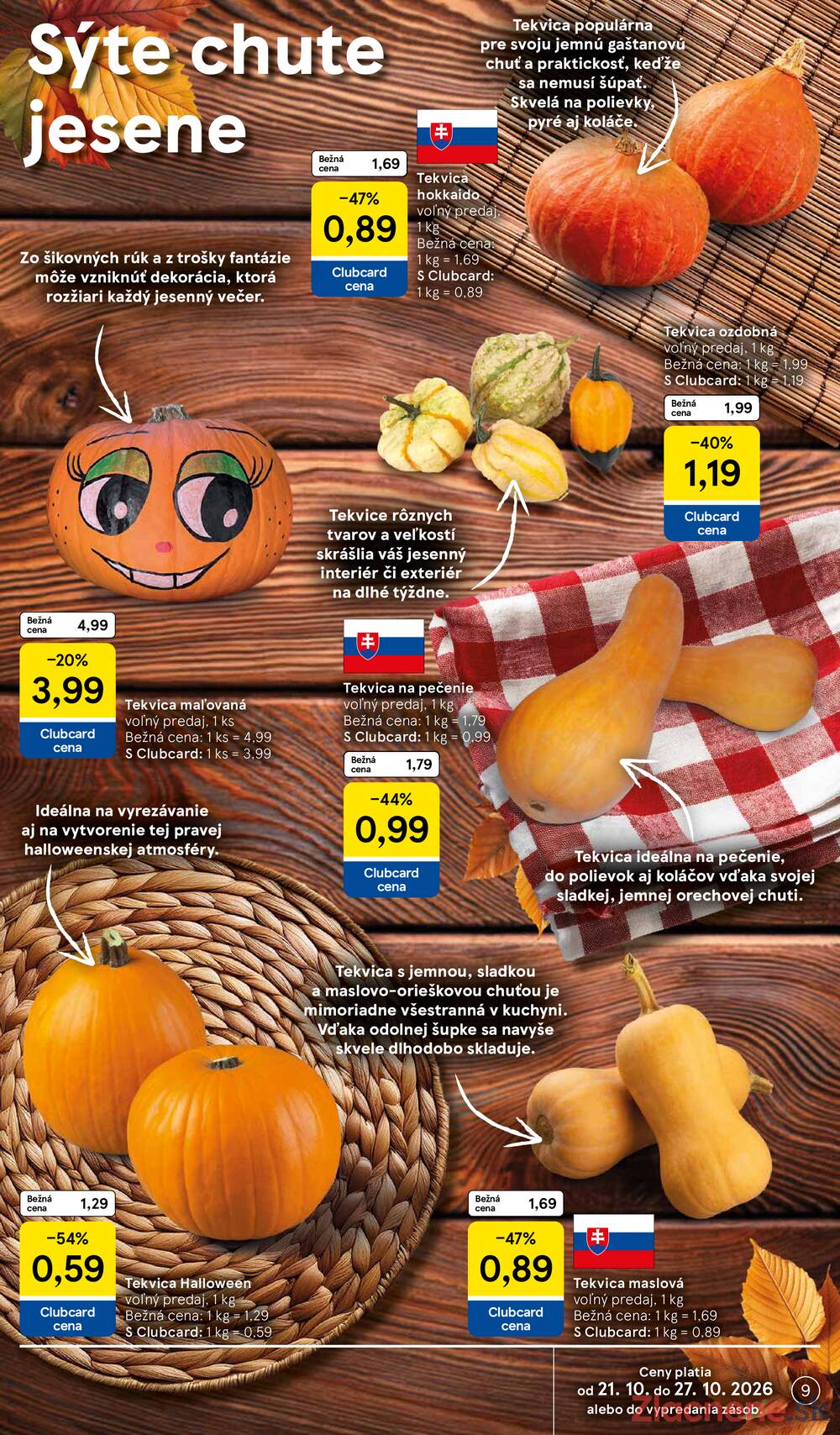 Tesco hypermarkety 21.10. - 27.10.