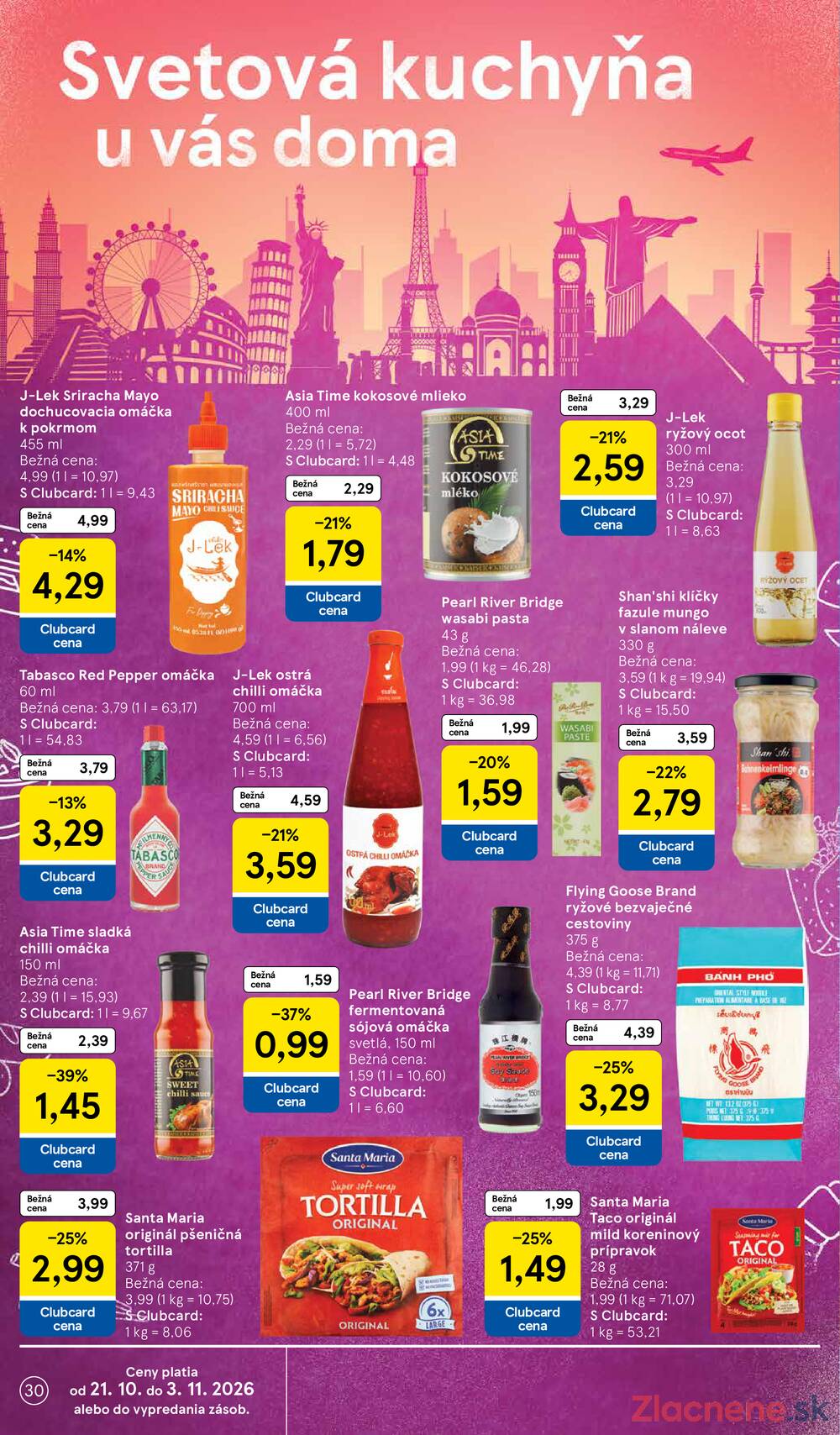 Tesco hypermarkety 21.10. - 27.10.