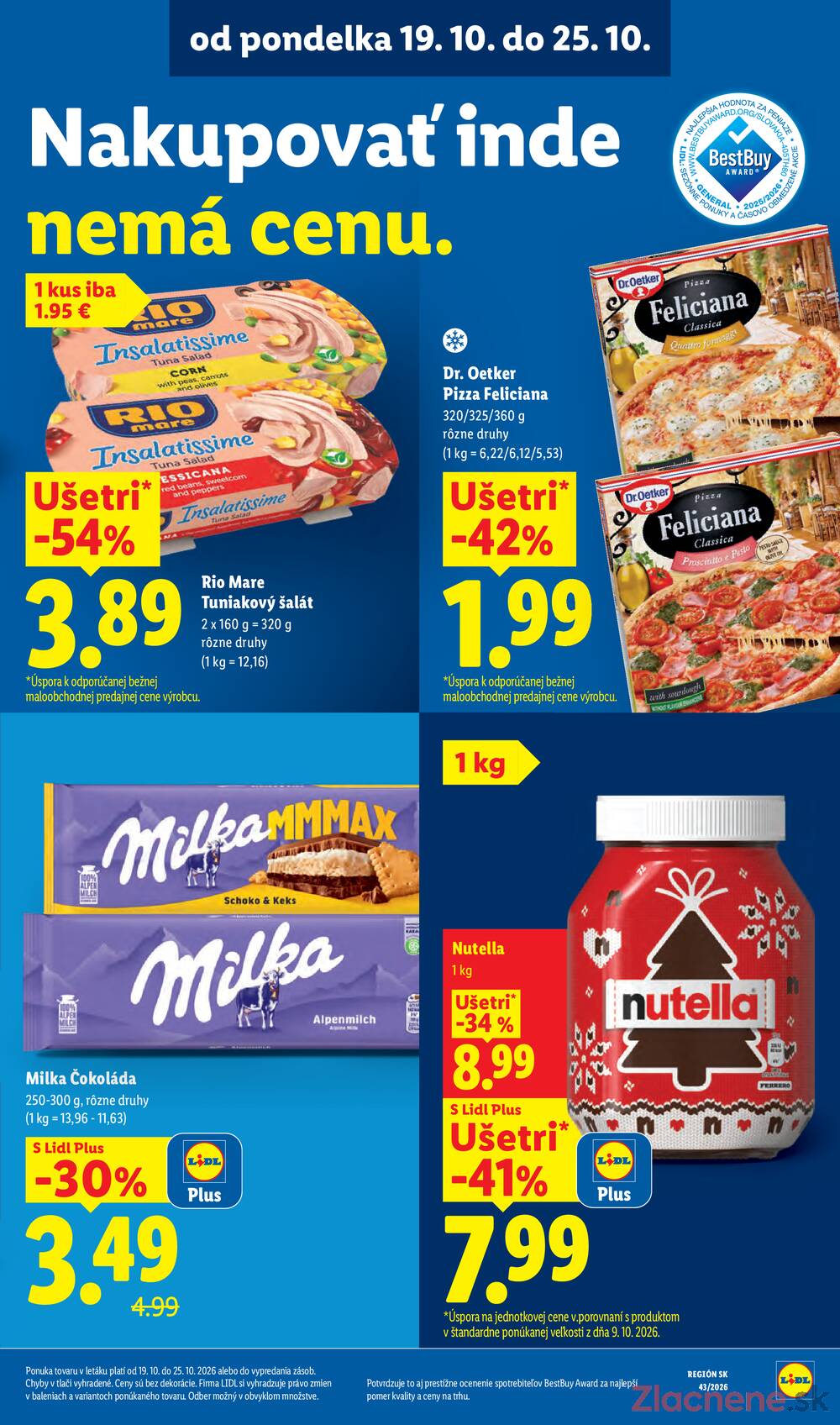 Lidl 19.10. - 25.10.