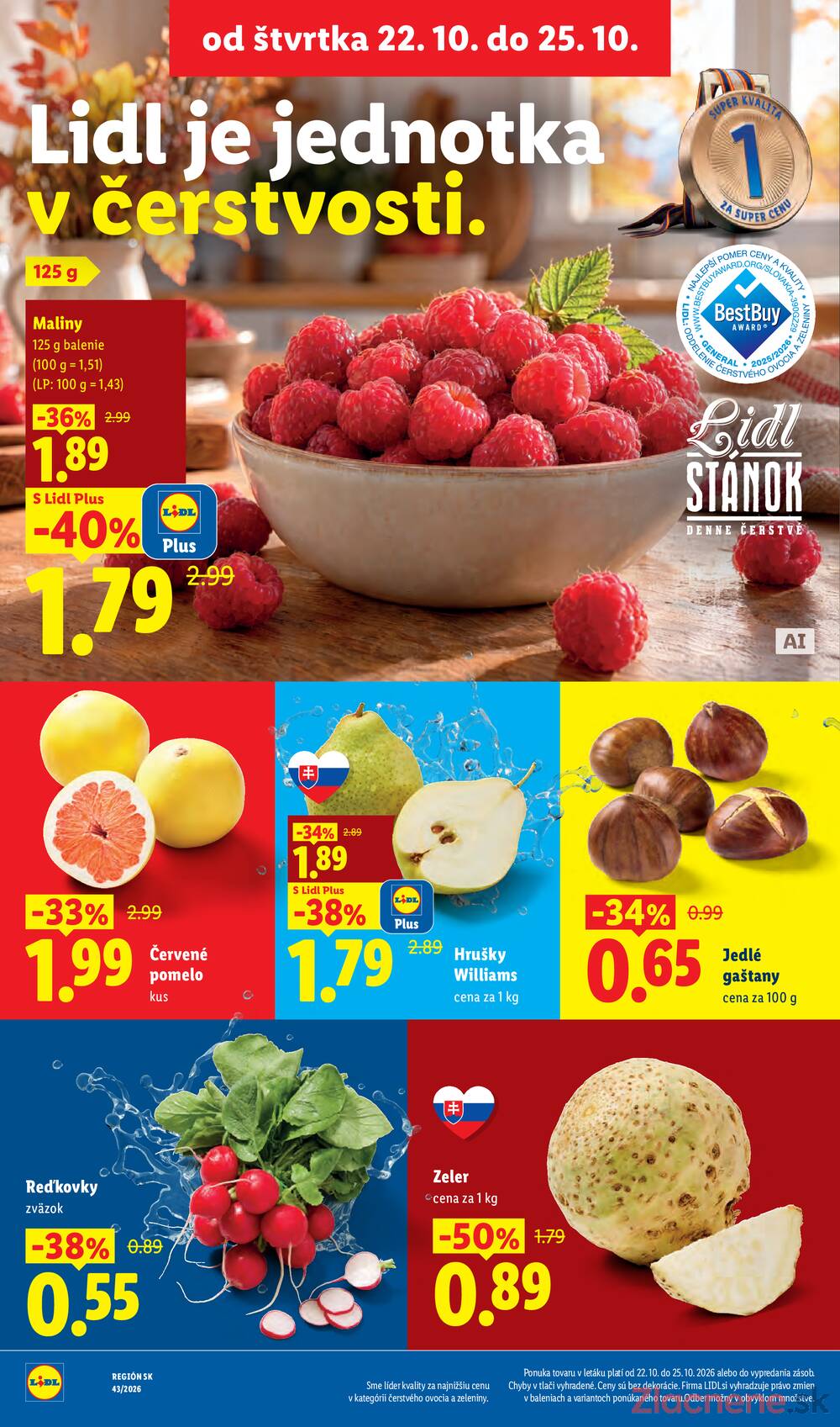 Lidl 19.10. - 25.10.