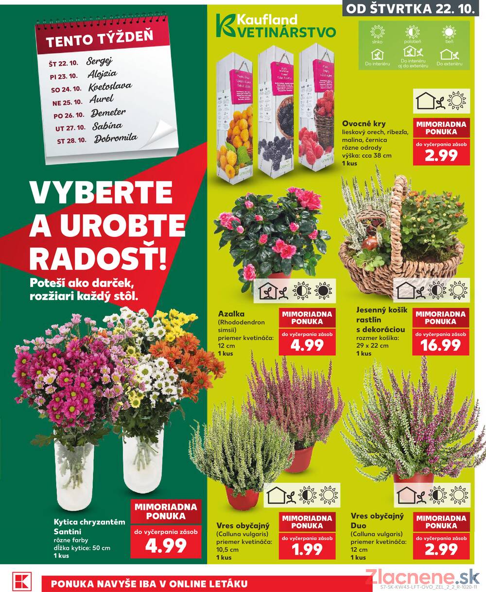 Kaufland 22.10. - 28.10. - Kaufland Detva