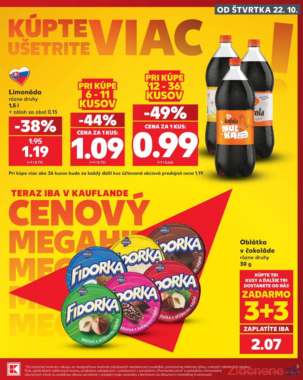 Kaufland 22.10. - 28.10. - Kaufland Vranov nad Topľou