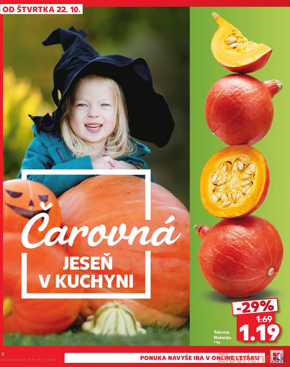 Kaufland 22.10. - 28.10. - Kaufland Púchov