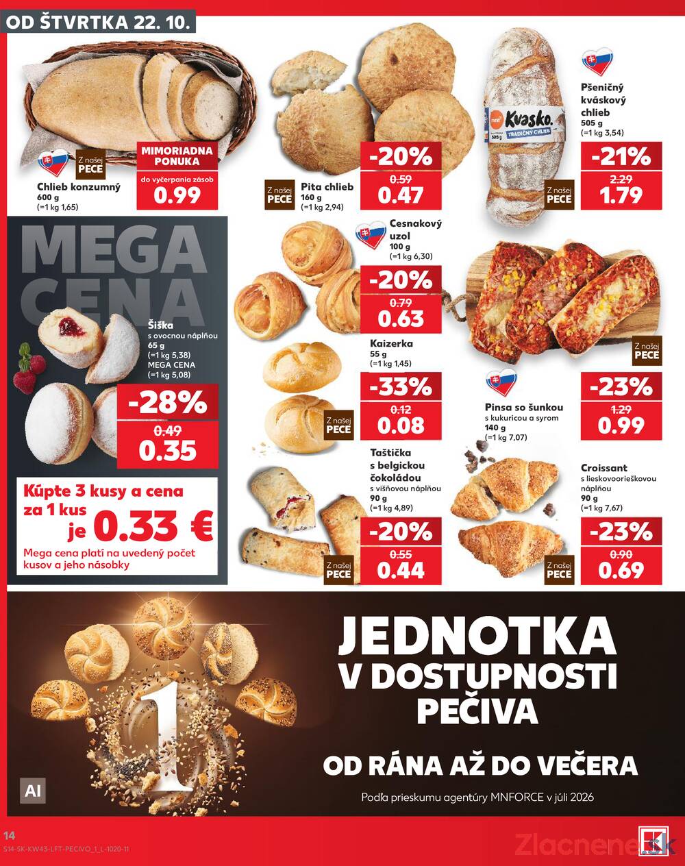 Kaufland 22.10. - 28.10. - Kaufland Rožňava