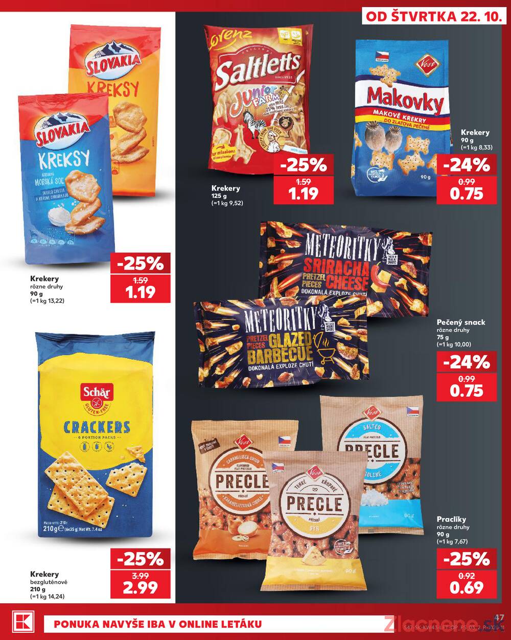 Kaufland 22.10. - 28.10. - Kaufland Rožňava
