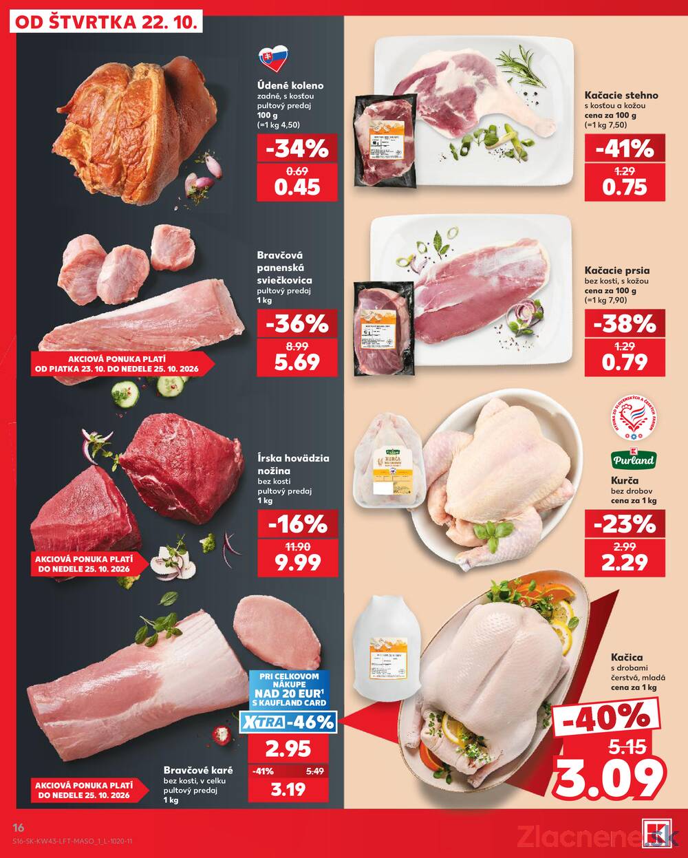 Leták Kaufland - Kaufland 22.10. - 28.10. - Kaufland (A. H. Škultétyho, Veľký Krtíš) - strana 16