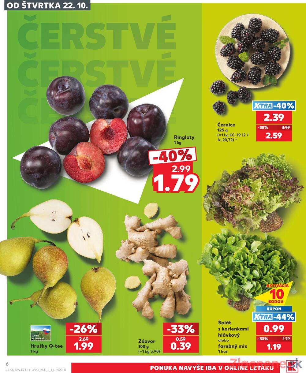 Kaufland 22.10. - 28.10. - Kaufland Dunajská Streda