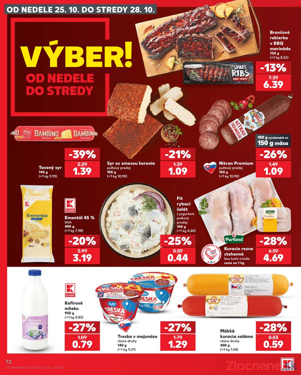 Kaufland 22.10. - 28.10. - Kaufland Veľký Meder