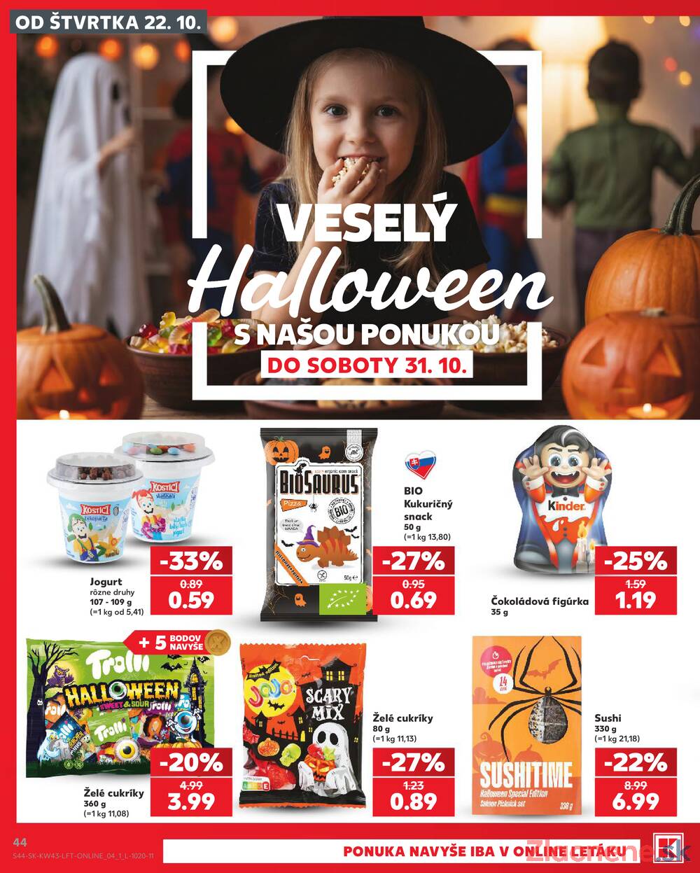 Kaufland 22.10. - 28.10. - Kaufland Bánovce nad Bebravou