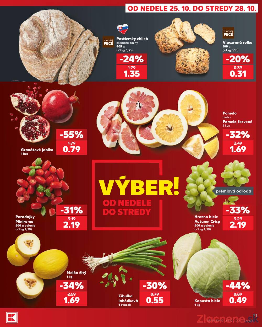 Kaufland 22.10. - 28.10. - Kaufland Bánovce nad Bebravou