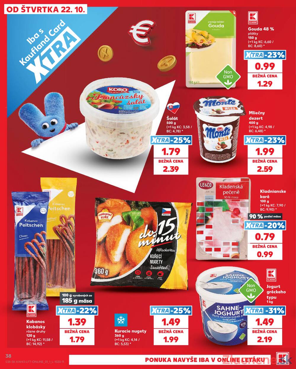 Kaufland 22.10. - 28.10. - Kaufland Trnava - Juh - Bratislavská