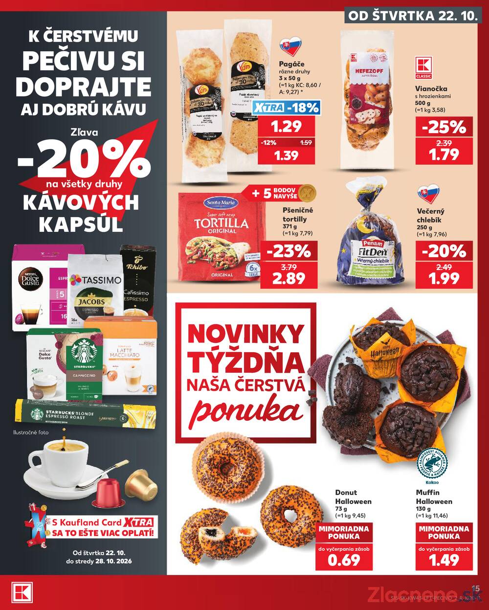 Kaufland 22.10. - 28.10. - Kaufland Košice-Pri hati