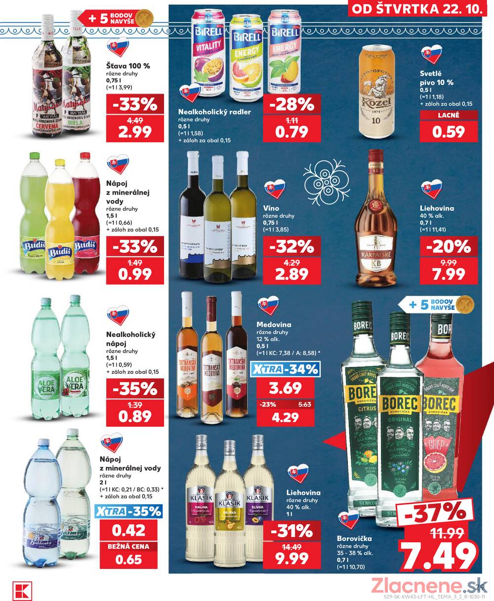 Kaufland 22.10. - 28.10. - Kaufland Žiar nad Hronom